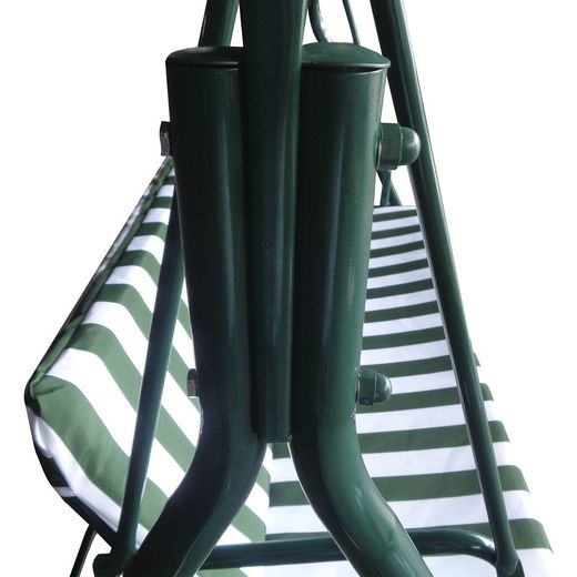 JULIETTE - Garden Seat 2-3 Seats Green Steel