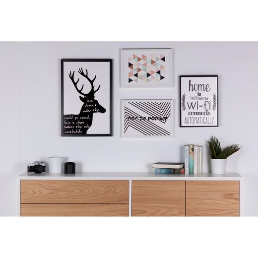 BOGEN Poster mit weißem Rahmen, 40x3x30 cm