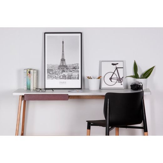 EIFFEL-Poster mit schwarzem Rahmen, 40x3,5x60 cm