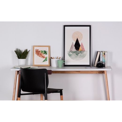 Impression ISLA avec cadre noir, 40x3x60 cm