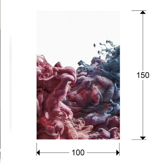 Mixed Glass Sheet, 150x1x100cm