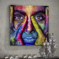Color Face Sheet mit Glas, 100x1x100cm