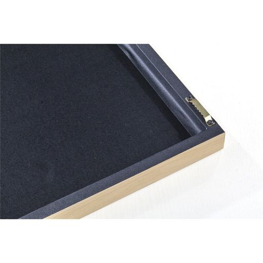 TRIANGULOS poster with black frame, 40x3.5x60 cm