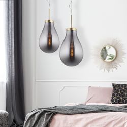 Pendant lamp mod. Hatann -ambar D50