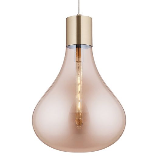 Pendant lamp mod. Triz-smoky D40