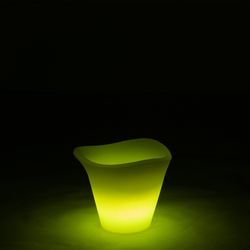 Veelkleurige led-buitenlamp voor ijsblokjes, 34x33x26.5cm