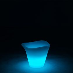 Multicolored Led Outdoor Ice Cube Lamp, 34x33x26.5cm