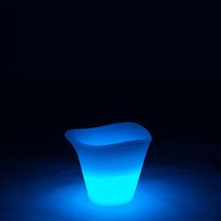Veelkleurige led-buitenlamp voor ijsblokjes, 34x33x26.5cm