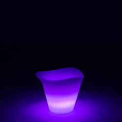 Veelkleurige led-buitenlamp voor ijsblokjes, 34x33x26.5cm