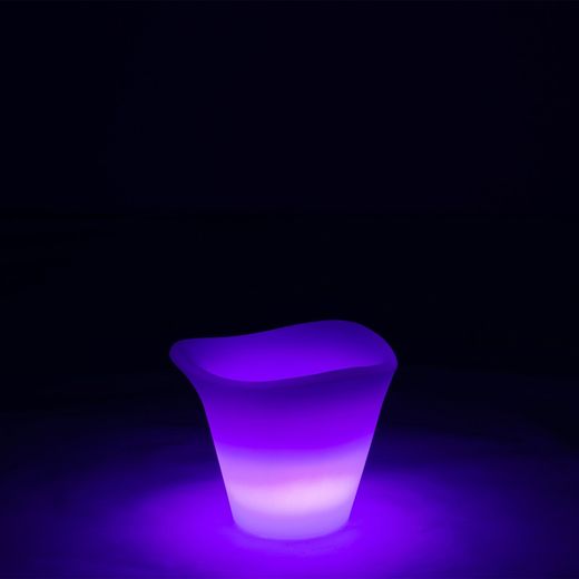 Veelkleurige led-buitenlamp voor ijsblokjes, 34x33x26.5cm