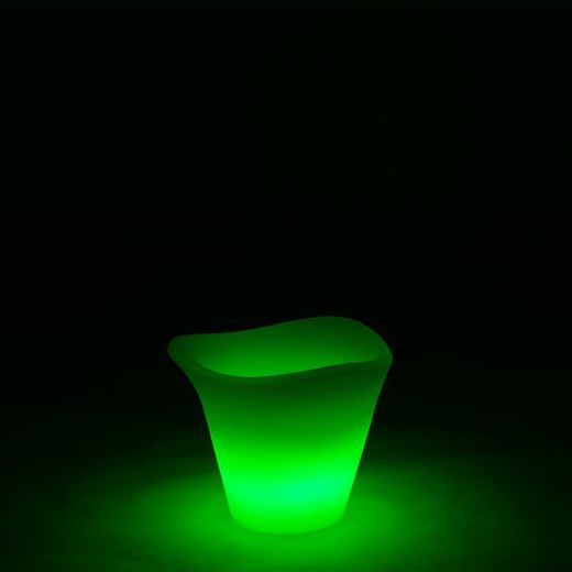 Veelkleurige led-buitenlamp voor ijsblokjes, 34x33x26.5cm