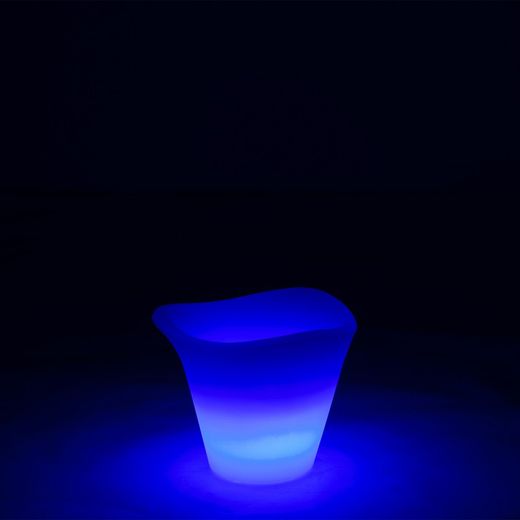 Veelkleurige led-buitenlamp voor ijsblokjes, 34x33x26.5cm