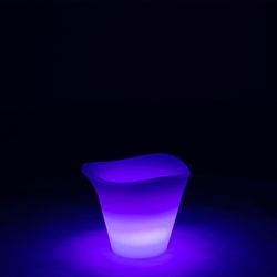 Veelkleurige led-buitenlamp voor ijsblokjes, 34x33x26.5cm