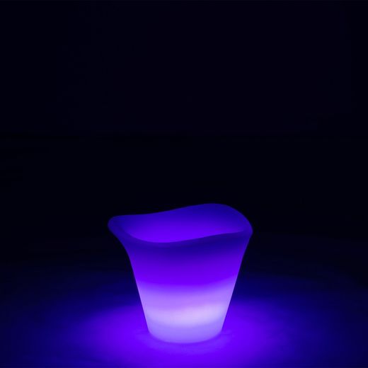 Veelkleurige led-buitenlamp voor ijsblokjes, 34x33x26.5cm