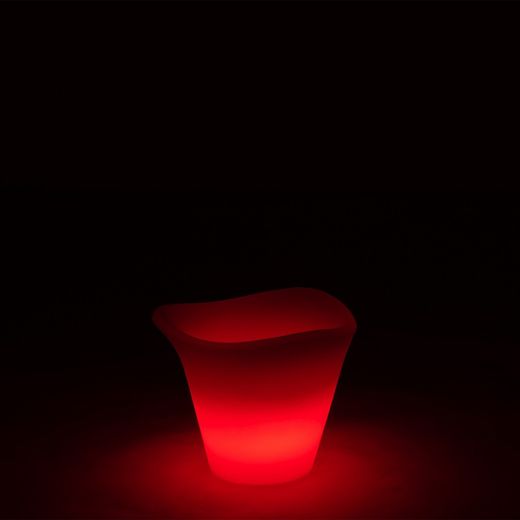 Veelkleurige led-buitenlamp voor ijsblokjes, 34x33x26.5cm