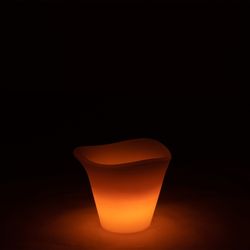 Veelkleurige led-buitenlamp voor ijsblokjes, 34x33x26.5cm