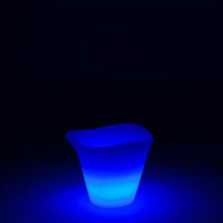 Veelkleurige led-buitenlamp voor ijsblokjes, 34x33x26.5cm