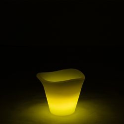 Veelkleurige led-buitenlamp voor ijsblokjes, 34x33x26.5cm