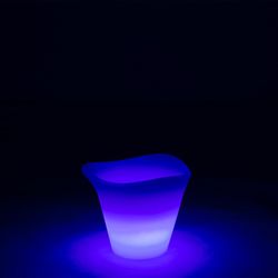 Veelkleurige led-buitenlamp voor ijsblokjes, 34x33x26.5cm