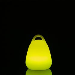 Lampe de table d'extérieur avec poignée LED multicolore, Ø19x24cm