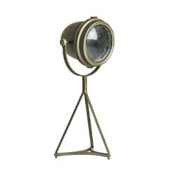 Gold Iron Table Lamp, 27x24x64cm