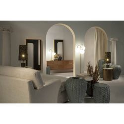 Lampe de table en métal noir, Ø14x33cm