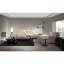 Lampe de table en métal noir, Ø14x33cm