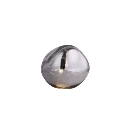 Tischlampe aus Goldglas, 36x32 cm