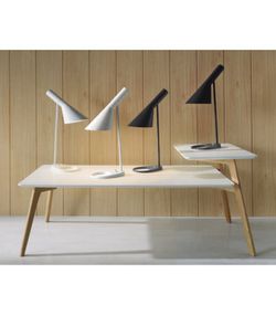 Lampe à poser Jacob en métal noir, Ø35x56 cm