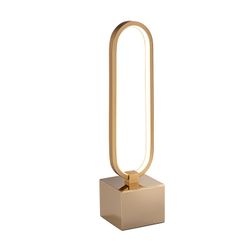 Επιτραπέζιο φωτιστικό Led Μεταλλικό Colette Rose Gold, 10x10x41cm