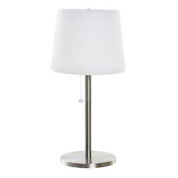 Aluminum Solar Led Table Lamp, Ø20x41cm