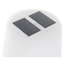 Aluminum Solar Led Table Lamp, Ø20x41cm