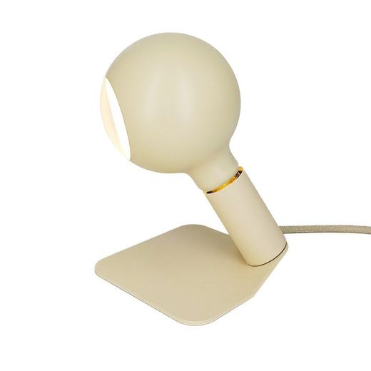 Μαγνητική επιτραπέζια λάμπα Iride cream, Ø12 x 29 cm