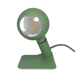 Lampe à poser magnétique Iride vert, Ø12 x 29 cm