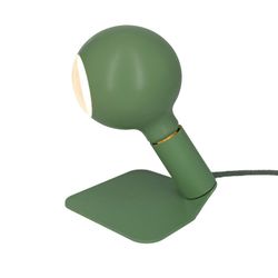 Lampe à poser magnétique Iride vert, Ø12 x 29 cm