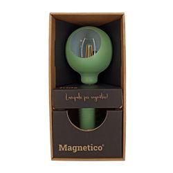 Lampe à poser magnétique Iride vert, Ø12 x 29 cm