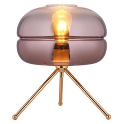 Lampe de table mod. Dabache Gradient - Or D29 H 35