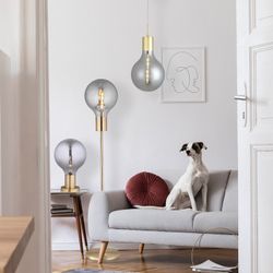 Lampe de table mod. Laugo-ambre D-30 H49