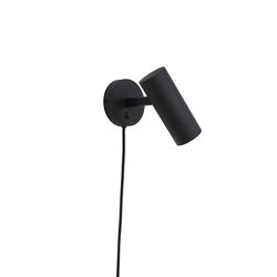 Lampada da parete in acciaio nero, 15 x 10 x 22 cm | Parigi