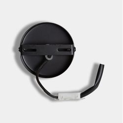 Χρυσό / Μαύρο Σιδερένιο Επιτοίχιο Φωτιστικό, 10x25x51cm