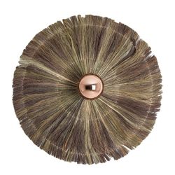 Καφέ Σιδερένιο Επιτοίχιο Φωτιστικό, 68x12x68cm