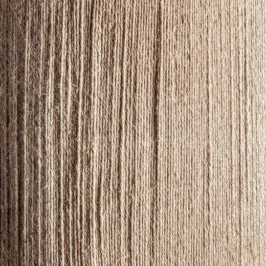 Φωτιστικό τοίχου από γιούτα και σιδερένιο σε φυσικό και ανθρακί χρώμα, 25 x 15 x 24 cm | Khed