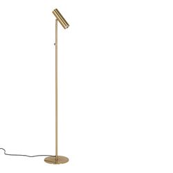Gold steel floor lamp, 25 x 25 x 150 cm | Paris