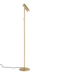 Gold steel floor lamp, 25 x 25 x 150 cm | Paris