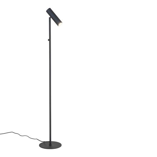 Stål gulvlampe i sort, 25 x 25 x 150 cm | Paris