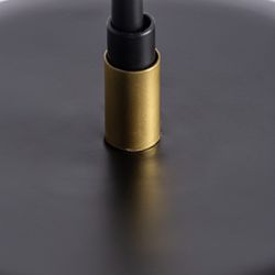 Black/Golden Iron Floor Lamp, Ø30x148cm