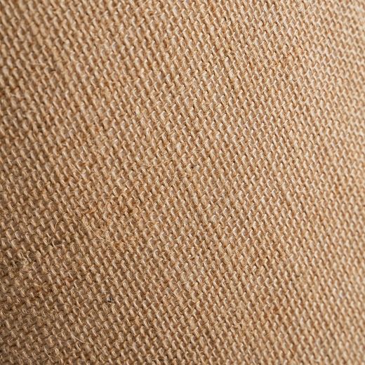 Φωτιστικό δαπέδου από ξύλο μάνγκο και γιούτα σε φυσικό και ανοιχτό καφέ, 35 x 35 x 192 cm | Gir