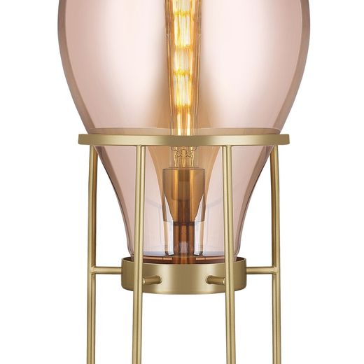 Stehleuchte mod. Hatann-smoky D40-H108