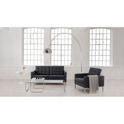 New Arc Big Floor Lamp in Silver Metal, 32x230x230 cm