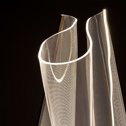 Velos Floor Lamp, 70x45x140cm